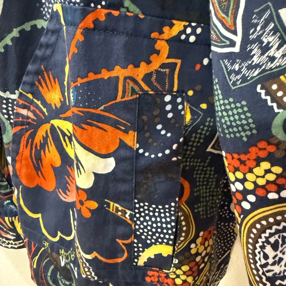 Chico's Multicolor Abstract Jacket - image 5